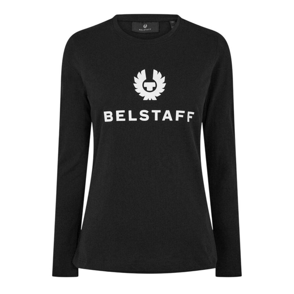 Belstaff Womens/Ladies Mariola Long-Sleeved T-Shirt / Black